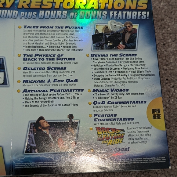 Back to the Future Blue Ray and Digital DVD Box Set Back to the Future - Picture 5 of 13